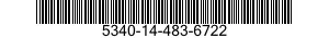 5340-14-483-6722 BRACKET,MULTIPLE ANGLE 5340144836722 144836722