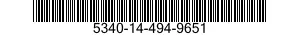 5340-14-494-9651 HANDLE,BOW 5340144949651 144949651
