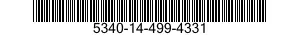 5340-14-499-4331 BRACKET,MOUNTING 5340144994331 144994331