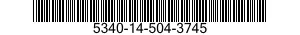 5340-14-504-3745 ANODE,CORROSION PREVENTIVE 5340145043745 145043745