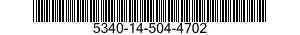 5340-14-504-4702 RUNNER 5340145044702 145044702