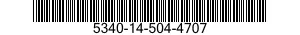 5340-14-504-4707 BRACKET,MOUNTING 5340145044707 145044707