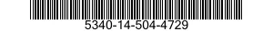 5340-14-504-4729 BRACKET,MOUNTING 5340145044729 145044729