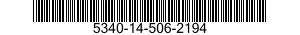 5340-14-506-2194 BRACKET,ANGLE 5340145062194 145062194