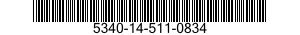 5340-14-511-0834 KEY,LOCK 5340145110834 145110834