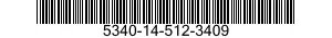 5340-14-512-3409 BRACKET,MOUNTING 5340145123409 145123409