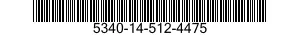 5340-14-512-4475 BRACKET,MOUNTING 5340145124475 145124475