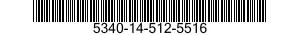 5340-14-512-5516 CLAMP,BLOCK,SECTION 5340145125516 145125516
