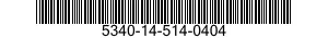 5340-14-514-0404 CLAMP,BLOCK,SECTION 5340145140404 145140404