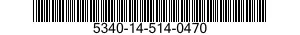 5340-14-514-0470 BRACKET,MULTIPLE ANGLE 5340145140470 145140470