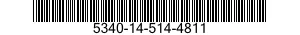 5340-14-514-4811 BRACKET,SHELF 5340145144811 145144811