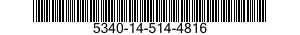 5340-14-514-4816 BRACKET,SHELF 5340145144816 145144816