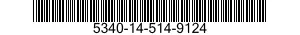 5340-14-514-9124 BRACKET,MOUNTING 5340145149124 145149124