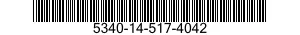 5340-14-517-4042 BRACKET,MULTIPLE ANGLE 5340145174042 145174042