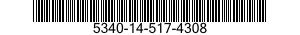 5340-14-517-4308 BRACKET,ANGLE 5340145174308 145174308