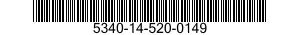 5340-14-520-0149 BRACKET,MOUNTING 5340145200149 145200149