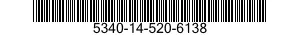 5340-14-520-6138 PLUG,LEAKPROOF SEAL 5340145206138 145206138