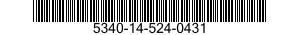 5340-14-524-0431 PANEL,BLANK 5340145240431 145240431
