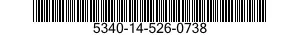 5340-14-526-0738 CUSHION,ARCHED 5340145260738 145260738