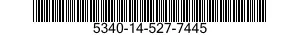 5340-14-527-7445 BRACKET,ANGLE 5340145277445 145277445