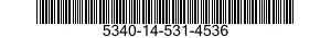 5340-14-531-4536 CLAMP,BRIDGE 5340145314536 145314536