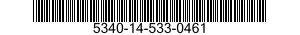 5340-14-533-0461 BRACKET,MOUNTING 5340145330461 145330461