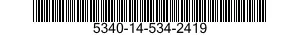 5340-14-534-2419 BRACKET,MULTIPLE ANGLE 5340145342419 145342419