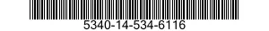5340-14-534-6116 CLAMP,LOOP 5340145346116 145346116