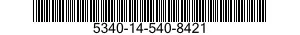 5340-14-540-8421 FASTENER,CATCH,CLAMPING 5340145408421 145408421