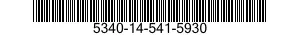 5340-14-541-5930 BRACKET,MOUNTING 5340145415930 145415930