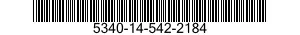 5340-14-542-2184 FASTENER,PACKAGING CONTAINER 5340145422184 145422184