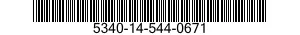 5340-14-544-0671 RING,DOOR,FLUSH 5340145440671 145440671