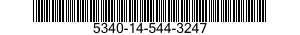 5340-14-544-3247 BRACKET,MULTIPLE ANGLE 5340145443247 145443247