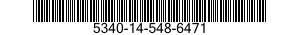 5340-14-548-6471 BRACKET,MULTIPLE ANGLE 5340145486471 145486471
