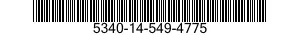 5340-14-549-4775 BRACKET,MOUNTING 5340145494775 145494775