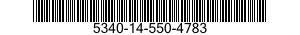 5340-14-550-4783 BRACKET,MULTIPLE ANGLE 5340145504783 145504783