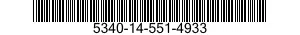 5340-14-551-4933 BRACKET,ANGLE 5340145514933 145514933