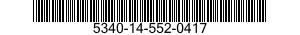5340-14-552-0417 BRACKET,ANGLE 5340145520417 145520417