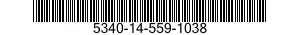 5340-14-559-1038 BRACKET,MULTIPLE ANGLE 5340145591038 145591038