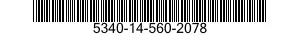 5340-14-560-2078 CASTER,SWIVEL 5340145602078 145602078