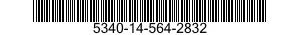 5340-14-564-2832 BRACKET,ANGLE 5340145642832 145642832