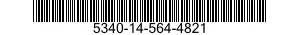 5340-14-564-4821 BRACKET,ANGLE 5340145644821 145644821