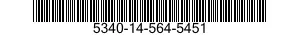 5340-14-564-5451 SLIDE SECTION,DRAWER,EXTENSION 5340145645451 145645451