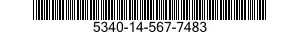 5340-14-567-7483 HOOK,DOOR 5340145677483 145677483