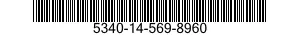 5340-14-569-8960 BRACKET,ANGLE 5340145698960 145698960
