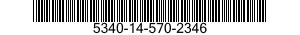 5340-14-570-2346 CLAMP,BRIDGE 5340145702346 145702346