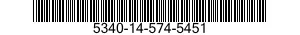 5340-14-574-5451 BRACKET,MULTIPLE ANGLE 5340145745451 145745451