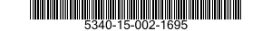 5340-15-002-1695 BRACKET,ANGLE 5340150021695 150021695