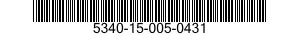 5340-15-005-0431 BRACKET,ANGLE 5340150050431 150050431