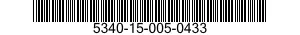5340-15-005-0433 BRACKET,ANGLE 5340150050433 150050433